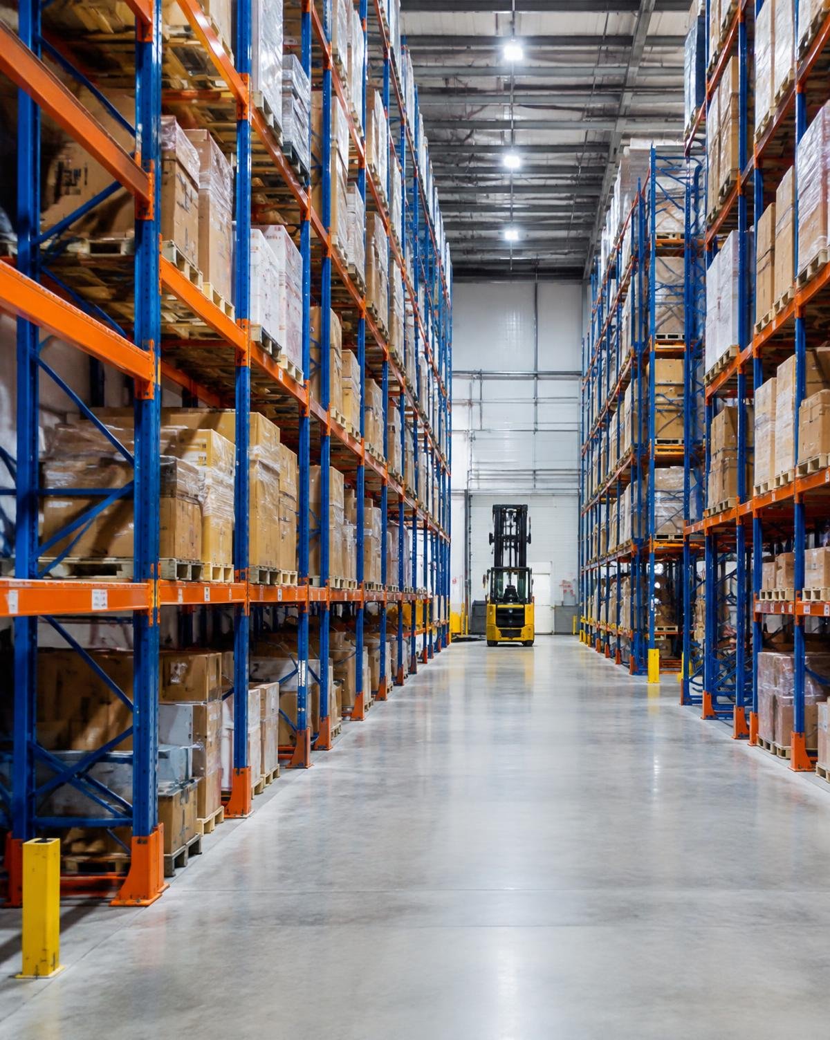 Our racking and storage installations help warehouses store more, safely.